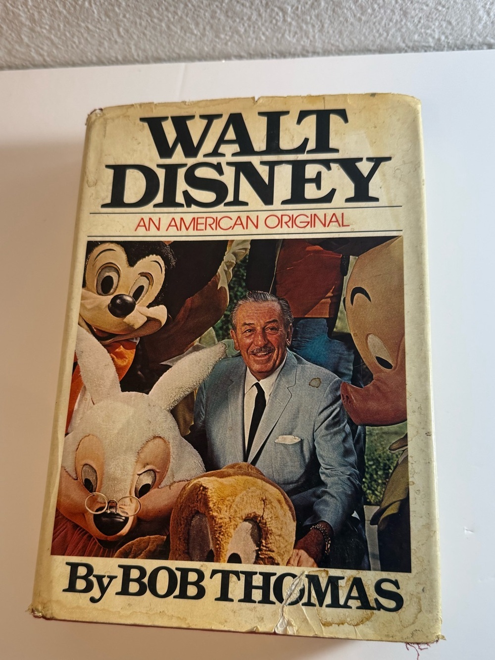 Walt Disney An American Original Bob Thomas 1976 First Edition Simon Schuster
